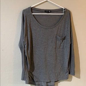 Cotton On Long Sleeve Top/ Gray